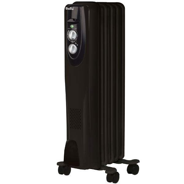 Масляный радиатор Ballu Classic BOH/CL-05BRN, черный