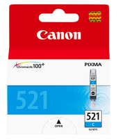Картридж струйный Canon CLI-521C 2934B004 голубой для Canon iP3600/4600/MP540/620/630/980