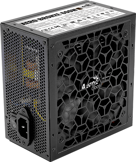 Блок питания Aerocool AERO BRONZE 600W