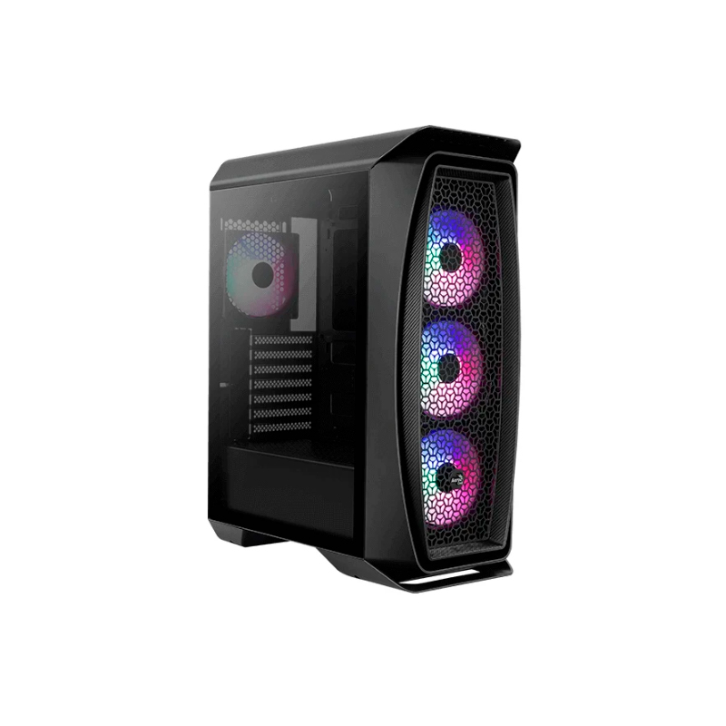 Корпус ATX Miditower AeroCool Aero One Frost-G-BK-v1 Black