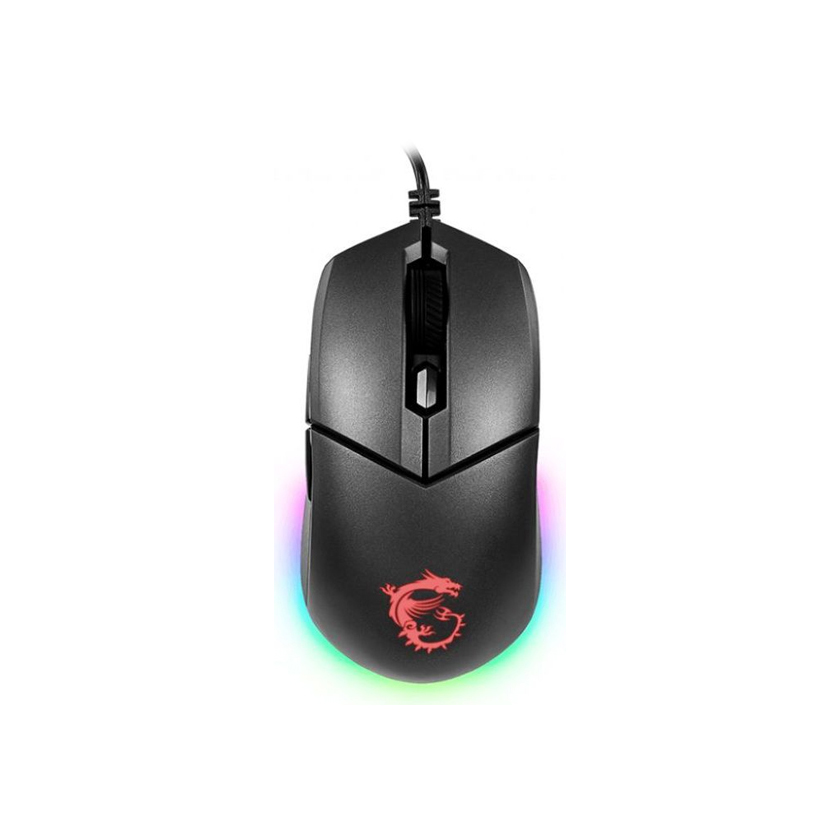 Мышь MSI Clutch GM11 черный оптическая (5000dpi) USB (6but)