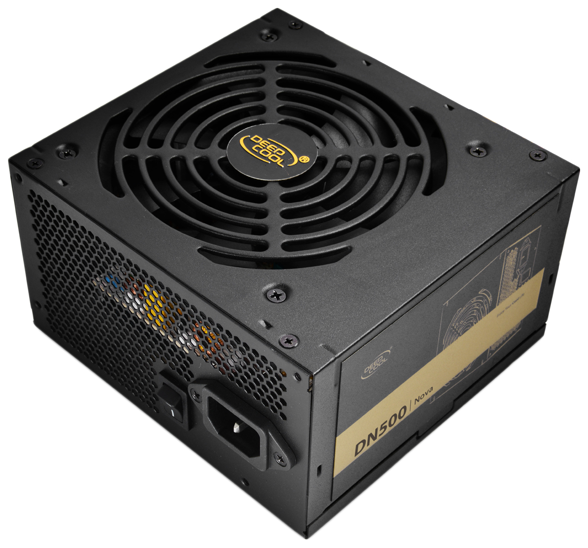 Блок питания 500W Deepcool DN500 (ATX, 20+4 pin, 120mm fan, PCI-E 6+2P, 3xSATA) (GP-BZ-DN500)
