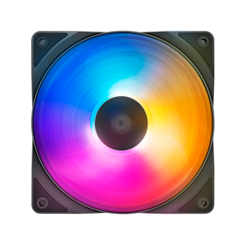 Вентилятор DEEPCOOL RF120FS RGB 120x120x25мм (96шт./кор, PWM, RGB подсветка, 500-1500об/мин) Retail