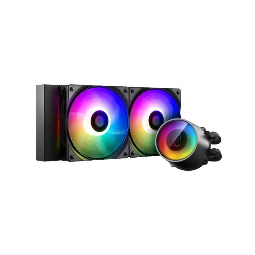 Кулер DeepCool LE720 Black (R-LE720-BKAMMN-G-1) (All sockets, 4-pin PWM)