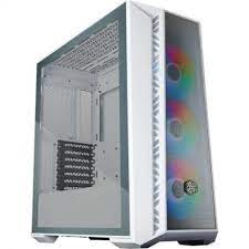 Корпус Cooler Master MasterBox 520Mesh White USB3.0x1,USB3.1type Cx1,Audio,ARGB fan x3,white,front Mesh panel