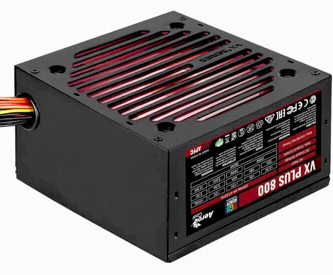 Блок питания 800W AeroCool VX Plus 800 RGB