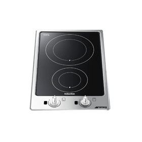 Индукционная варочная поверхность Smeg PGF32I-1 [ст-керамика, конф.:2, серебристый, черный]