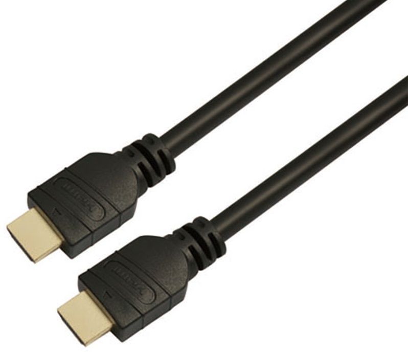 Кабель аудио-видео LAZSO WH-111 HDMI (m)/HDMI (m) 2м. позолоч.конт. черный (WH-111(2M))