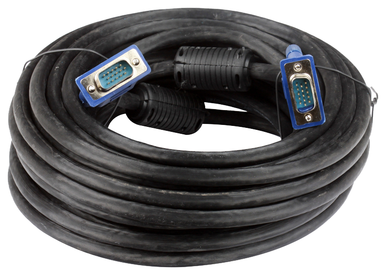 Кабель DB15 (m) DB15 (m) 10м (CABLE10) феррит.кольца