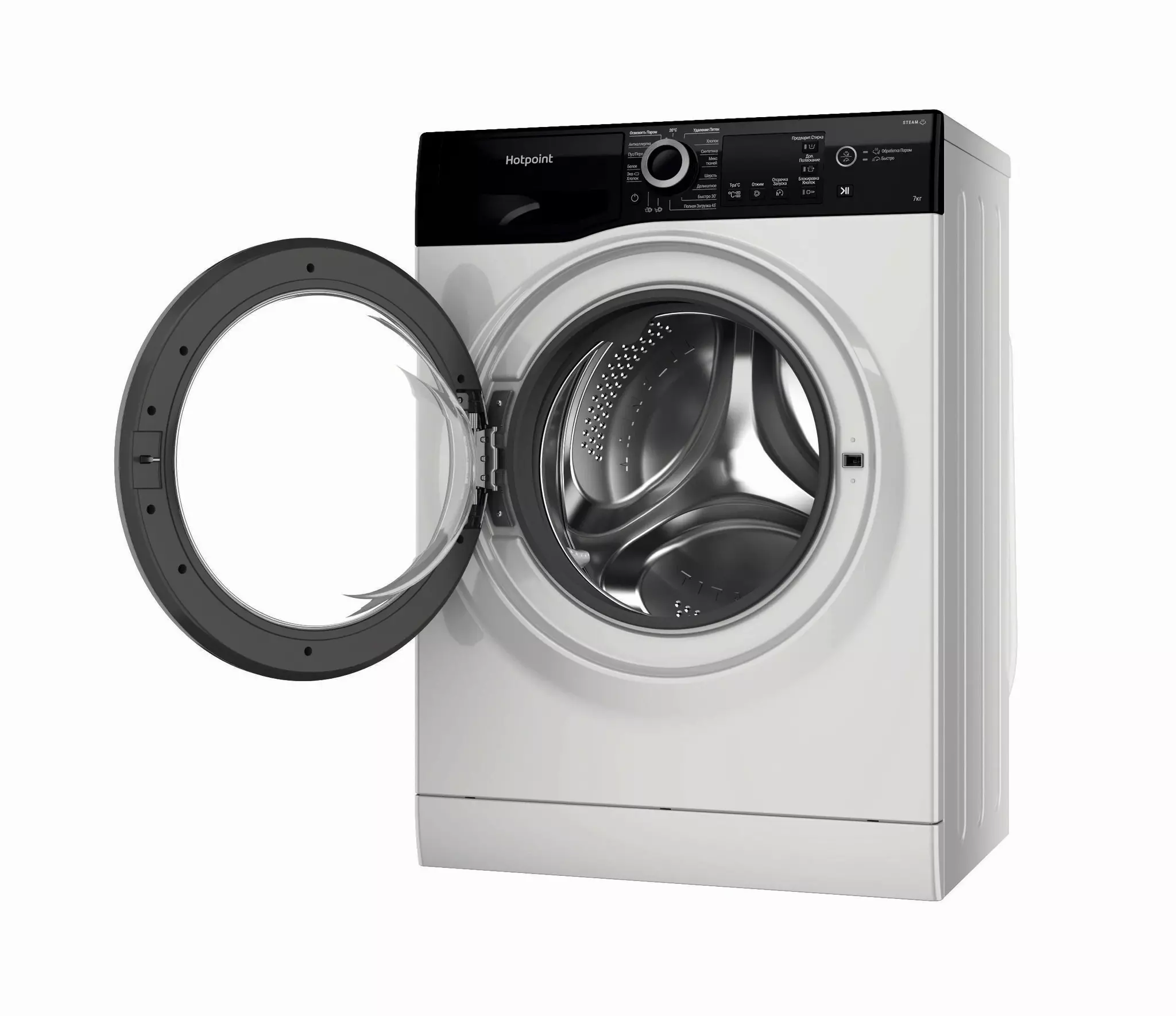 Стиральная машина Hotpoint NSB 7225 ZS V RU класс: A загр.фронтальная макс.:7кг белый