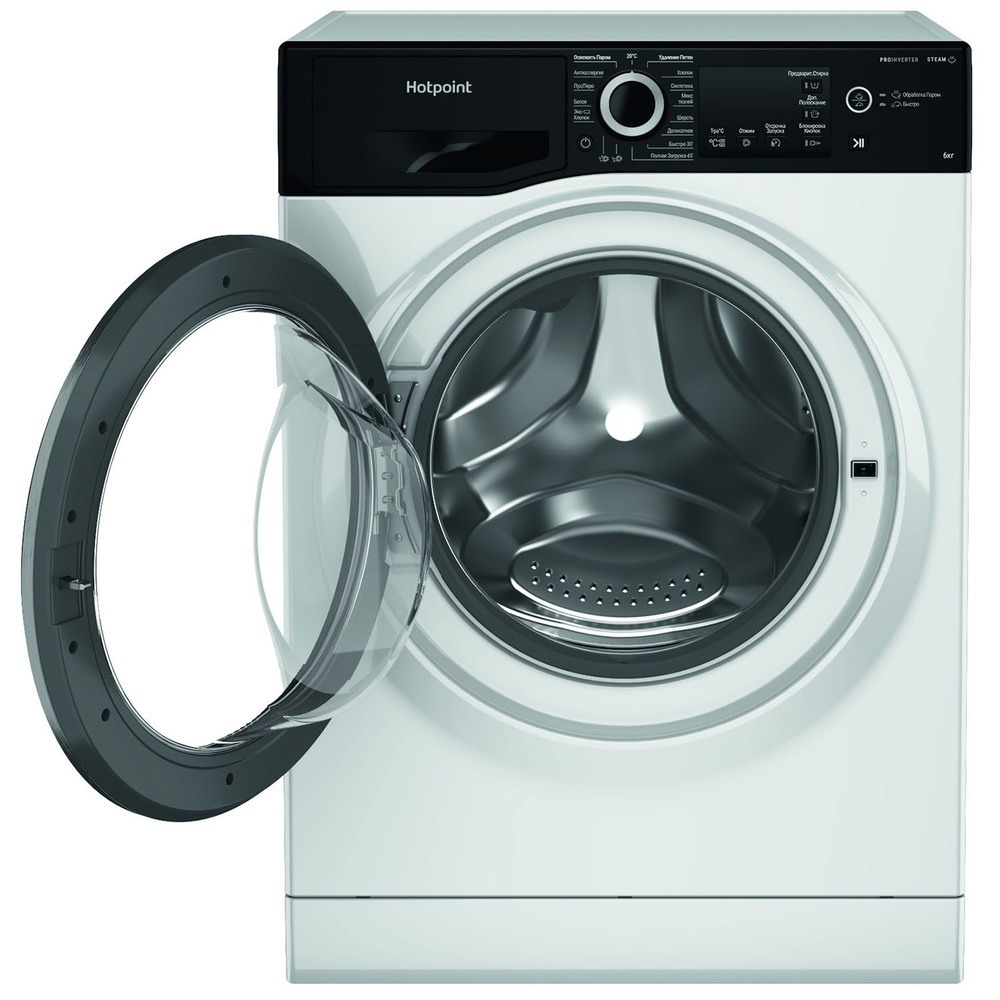 Стиральная машина Hotpoint NSB 6039 ZS VE RU класс: A загр.фронтальная макс.:6кг белый