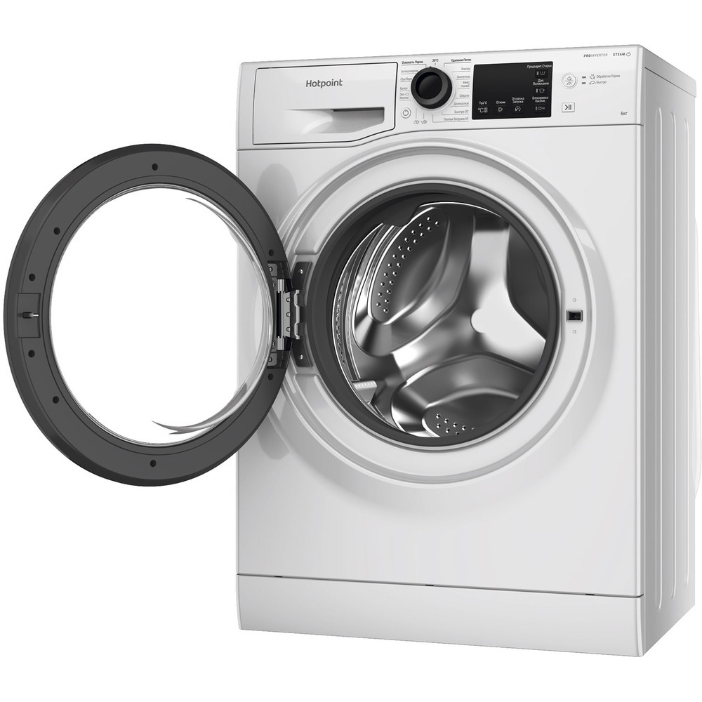 Стиральная машина Hotpoint NSB 6039 ZS VE RU класс: A загр.фронтальная макс.:6кг белый