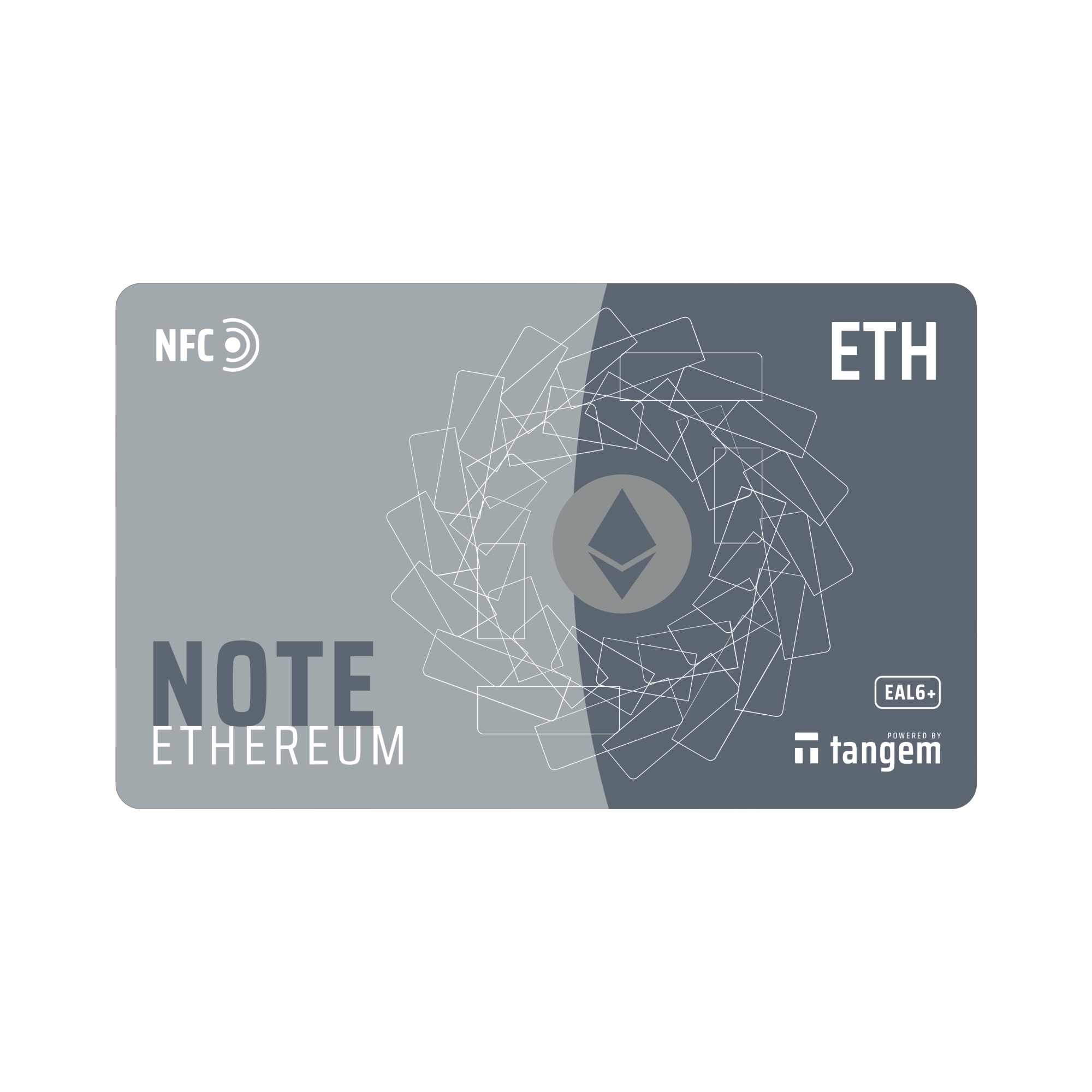 Криптокошелек Tangem Note ETH ethereum NFC EAL6+ Android, iOS (TG110)
