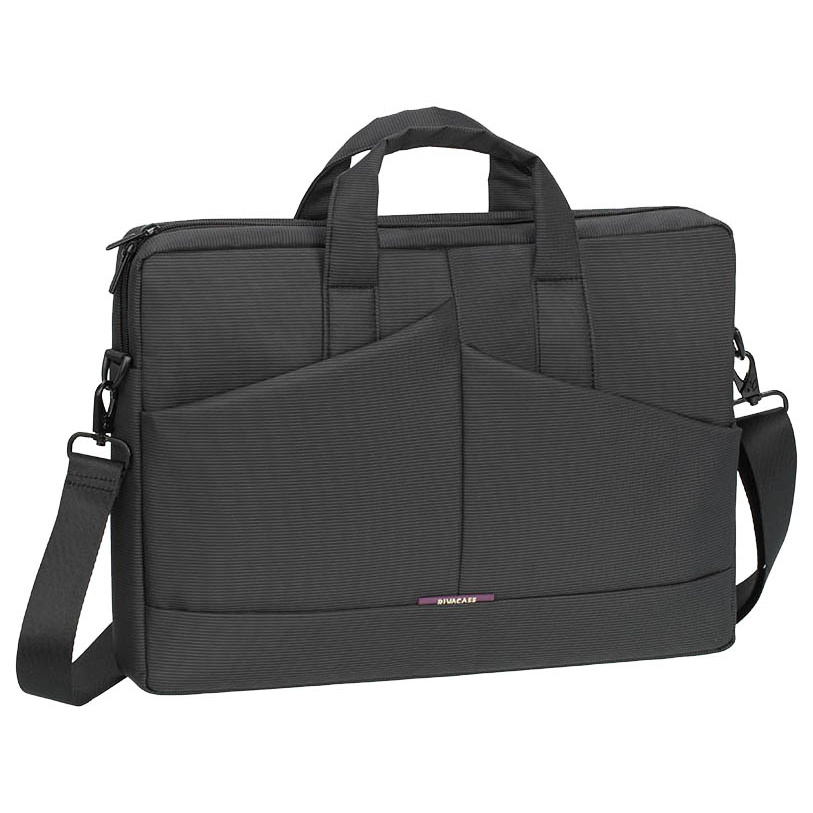 Сумка для ноутбука 15.6" Riva 8731 серый полиэстер (8731 GREY)