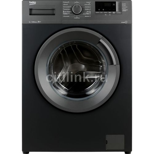 Стиральная машина Beko WSRE6512ZAA класс: A загр.фронтальная макс.:6кг антрацит