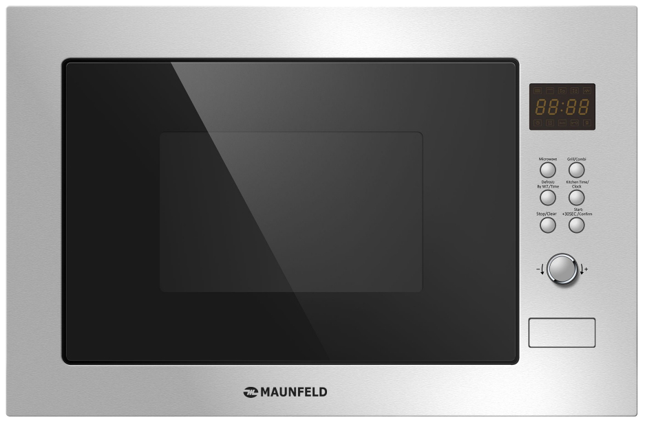 Микроволновая печь Maunfeld MBMO.25.8S 25л. 900Вт нержавеющая сталь/черный (встраиваемая)