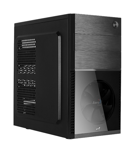 Корпус Aerocool CS-105 черный без БП mATX 3x80mm 1x140mm 1xUSB2.0 1xUSB3.0 audio