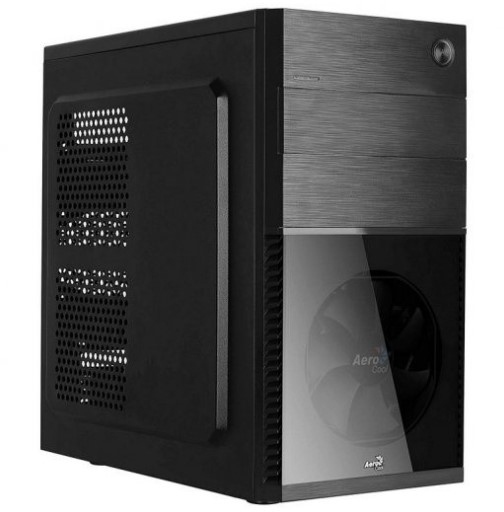 Корпус Aerocool CS-105 черный без БП mATX 3x80mm 1x140mm 1xUSB2.0 1xUSB3.0 audio