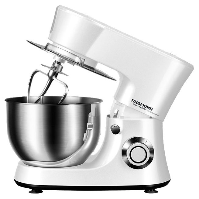Кухонный комбайн REDMOND RKM-4050, 1200 Вт, бежевый