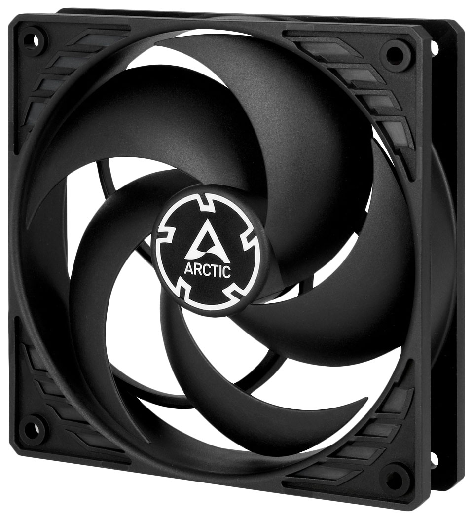 Вентилятор корпусной ARCTIC P12 PWM PST (black/black)  (ACFAN00120A) (701310)