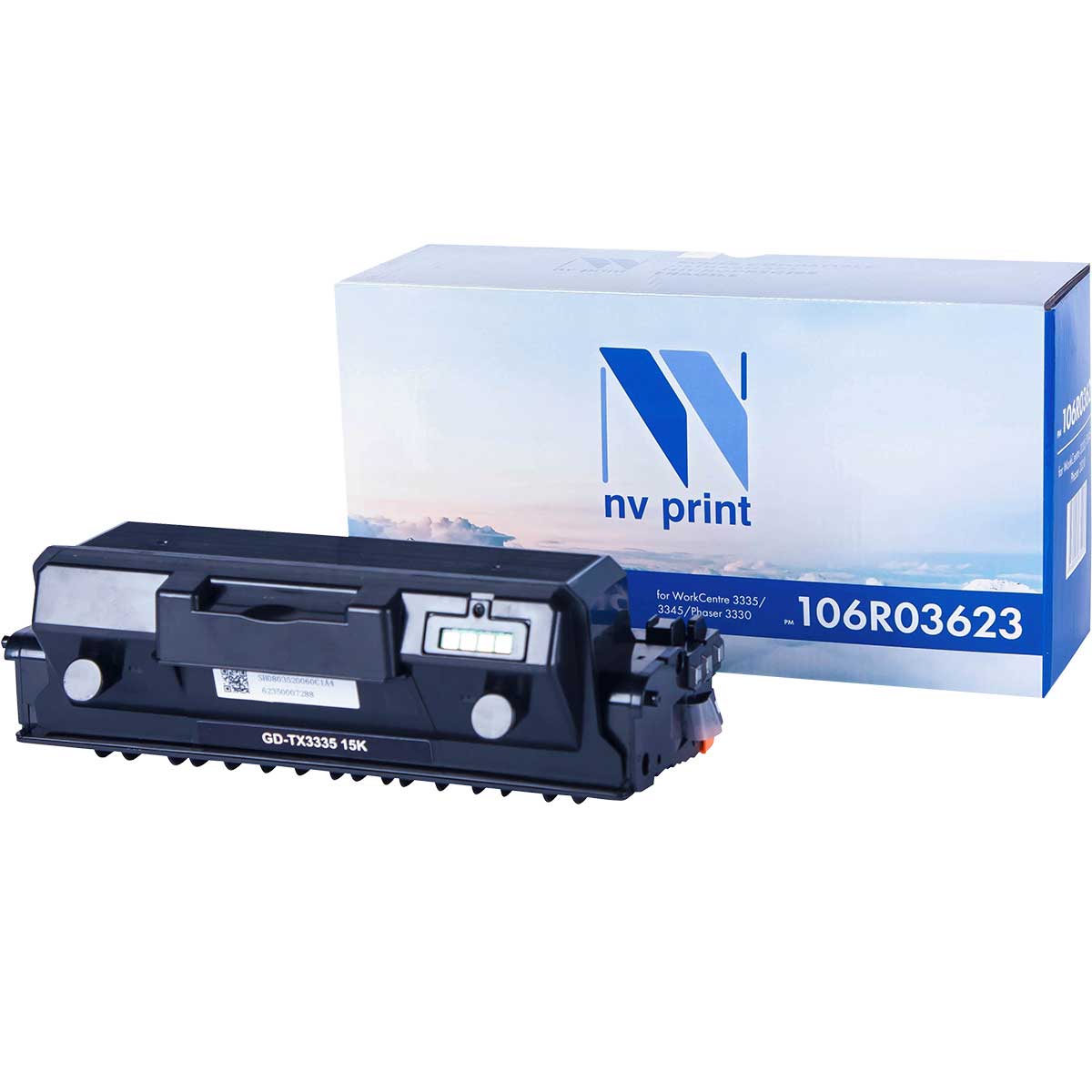 Тонер-картридж NVP NV-106R03623 для Xerox WorkCentre 3335/3345 (15000k)