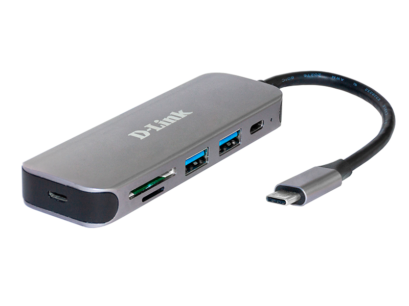 USB-концентратор 3.0 Hub D-Link DUB-2325 + CR