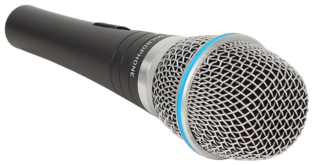 Микрофон проводной BBK CM132 5м темно-серый
