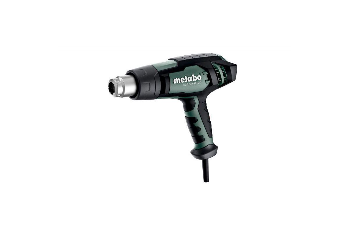 Metabo HGE 23-650 LCD Фен 2300вт,80-650гр,2 насад,коробка