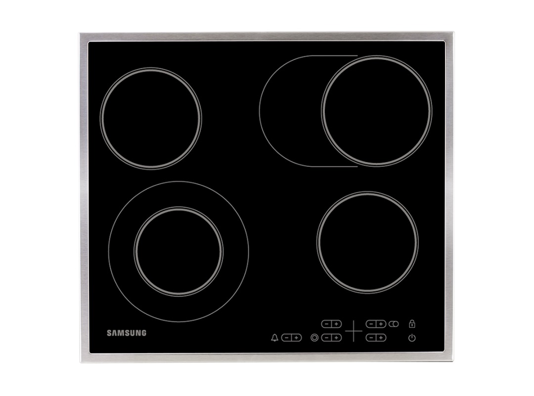 Электрическая варочная поверхность NZ64T3516CK/WT BLACK SAMSUNG