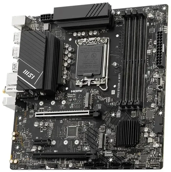 Материнская плата MSI PRO B760M-A WIFI DDR4
