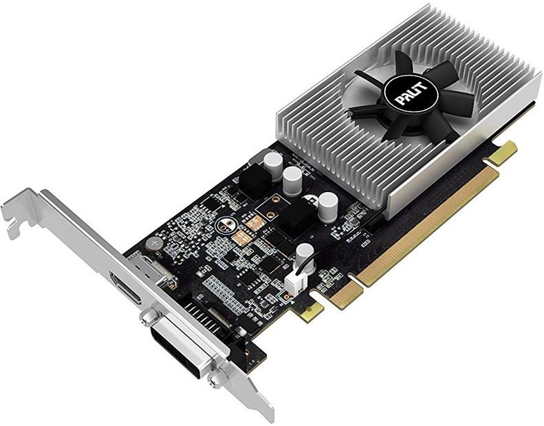 Видеокарта Palit PCI-E PA-GT1030 2GD4 NVIDIA GeForce GT 1030 2048Mb