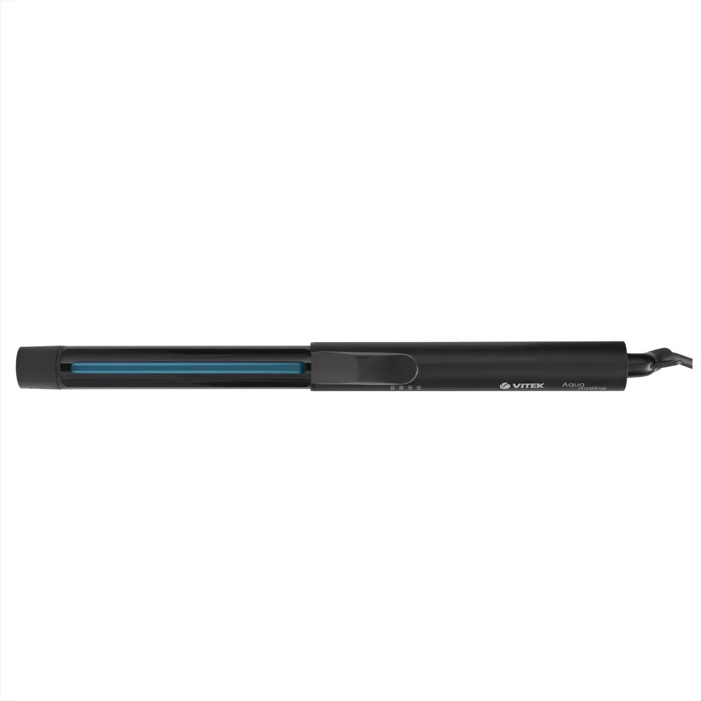 Щипцы Vitek Aquamarine VT-2313 60Вт черный макс.темп.:200С покрытие:керамическое