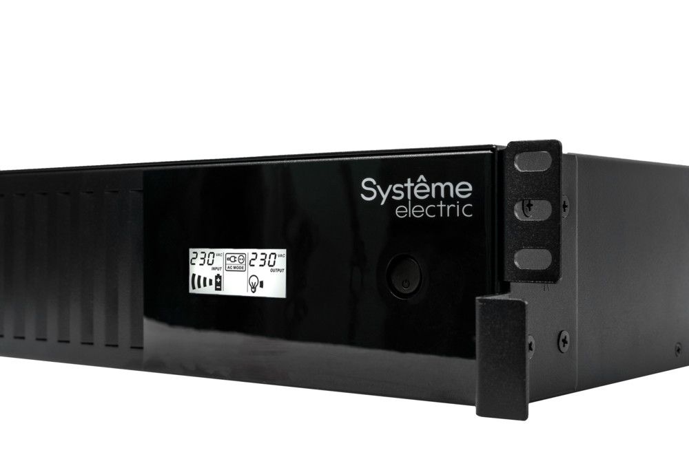 ИБП Systeme Electric Smart-Save SMT SMTSE1000RMI2U, 1000 В·А, 720 Вт, IEC, розеток - 6, USB, черный