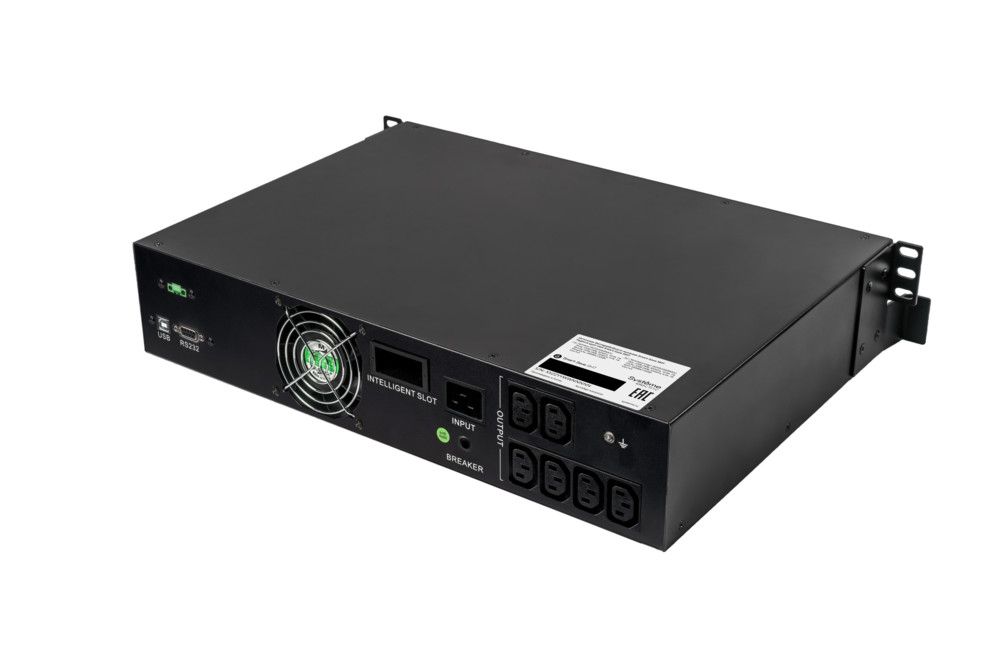 Источник бесперебойного питания Systeme Electriс SMT SMTSE2000RMI2U 1320Вт 2000ВА черный