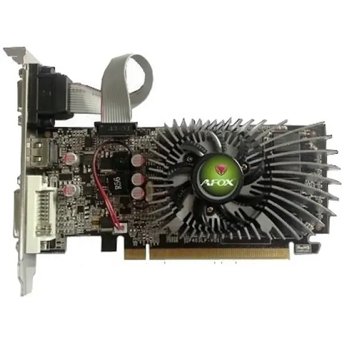 Видеокарта AFOX Geforce GT220 1GB DDR3 128Bit DVI HDMI VGA LP Single Fan