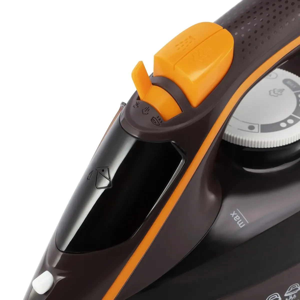 Утюг Vitek VT-1261, 2400Вт, черный/ораньжевый