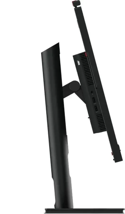 Монитор Lenovo 27" ThinkVision T27hv-30 черный IPS LED HDMI M/M Cam матовая HAS Piv DP 2K USB 7.9кг
