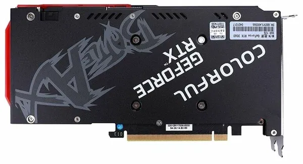 Видеокарта RTX3060 NB DUO 12G V2 L-V 12GB GDDR6 192bit HDMI 3xDP LHR RTX3060NBDUO12GV2L-V