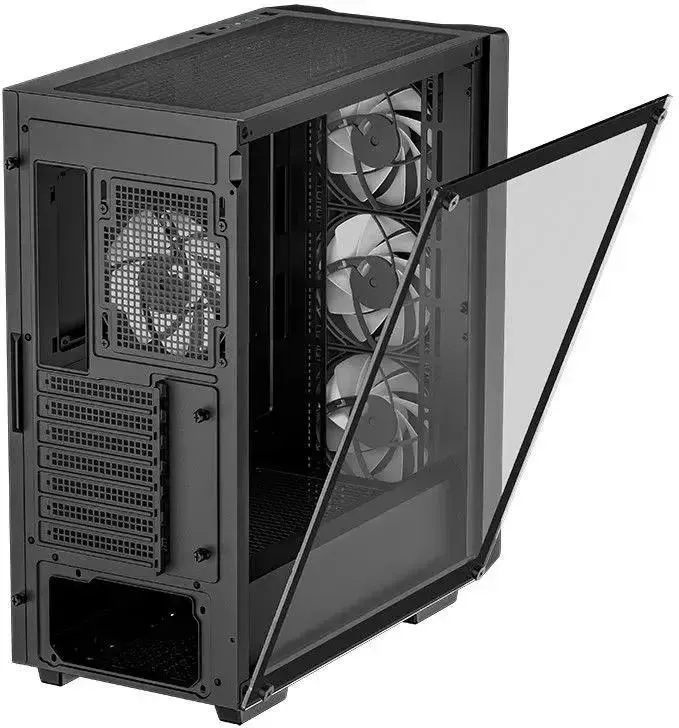Корпус Deepcool CC560 Mesh V2 белый без БП ATX 4x120mm 5x140mm 2xUSB3.0 audio bott PSU