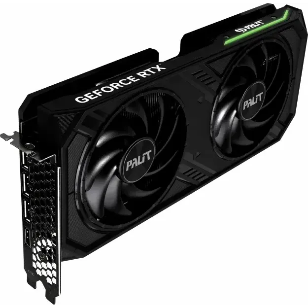 Видеокарта Palit PCI-E nVidia GeForce RTX 4070 DUAL 12Gb (192bit, GDDR6, HDMIx1, DPx3)(NE64070019K9-1048D)