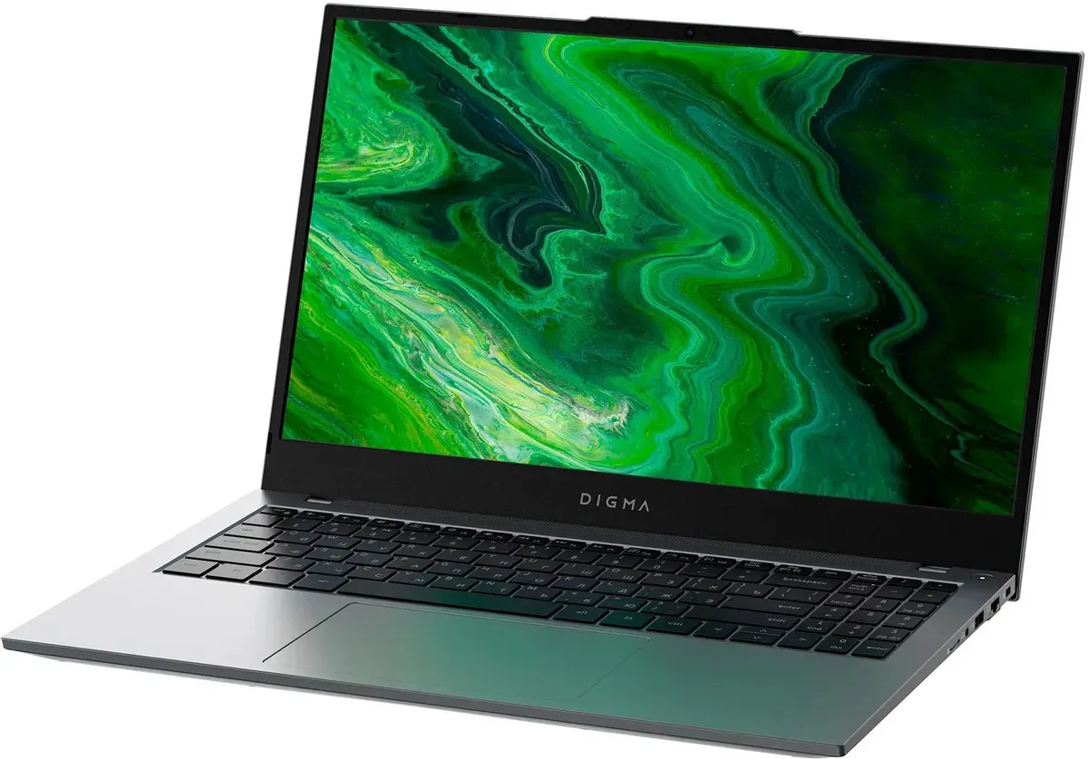 15.6"Ноутбук Digma Pro Fortis M, Intel Core i5 10210U, 8ГБ 512ГБ SSD, Intel UHD Gr,Win11Pro,серый