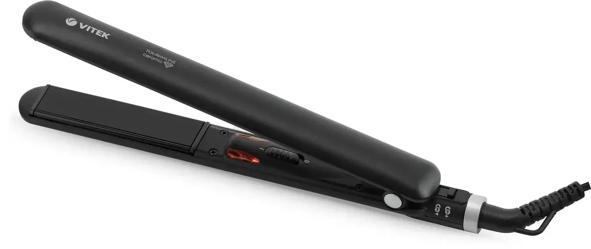 Выпрямитель для волос VITEK 8288-VT,  черный и красный