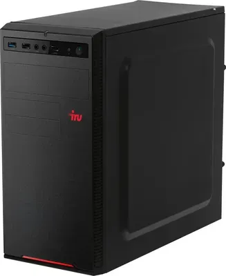 Компьютер iRU Home 310H5SE,  Intel Core i5 11400,  DDR4 16ГБ, 240ГБ(SSD),  Intel UHD Graphics 730,  Free DOS,  черный [1788615]