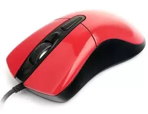 Мышь Gembird MOP-415-R USB, красный, 3кн.+колесо-кнопка, 2400DPI кабель 1.4м