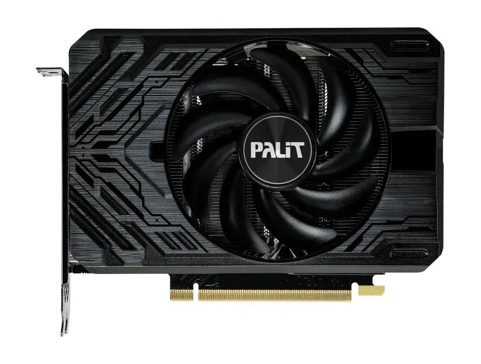 Видеокарта Palit NVIDIA GeForce RTX 4060Ti STORMX , 8Gb DDR6, 128 бит, PCI-E, HDMI, 3DP, Retail (NE6406T019P1-1060F)