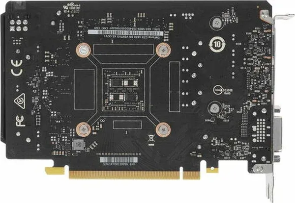 Видеокарта MSI GTX1650 D6 VENTUS XS OCV3 PCI-E GTX1650 4096Mb 128 GDDR6 1620/12000 DVIx1 HDMIx1 DPx1