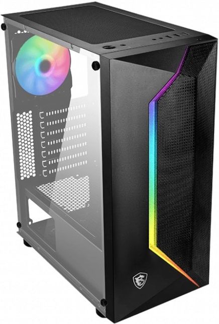 Корпус MidiTower MSI MAG VAMPIRIC 100R (ATX, без БП, ARGB, 2xUSB2.0 Type-A + USB3.2 Type-A) (306-7G07R25-809)