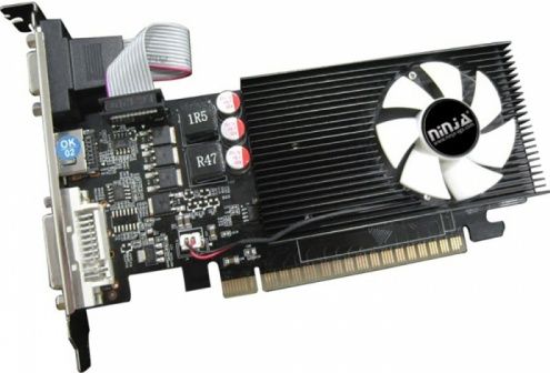 Видеокарта Sinotex Ninja NK61NP013F GT610 PCIE (48SP) 1G 64BIT DDR3 (DVI/HDMI/CRT), RTL