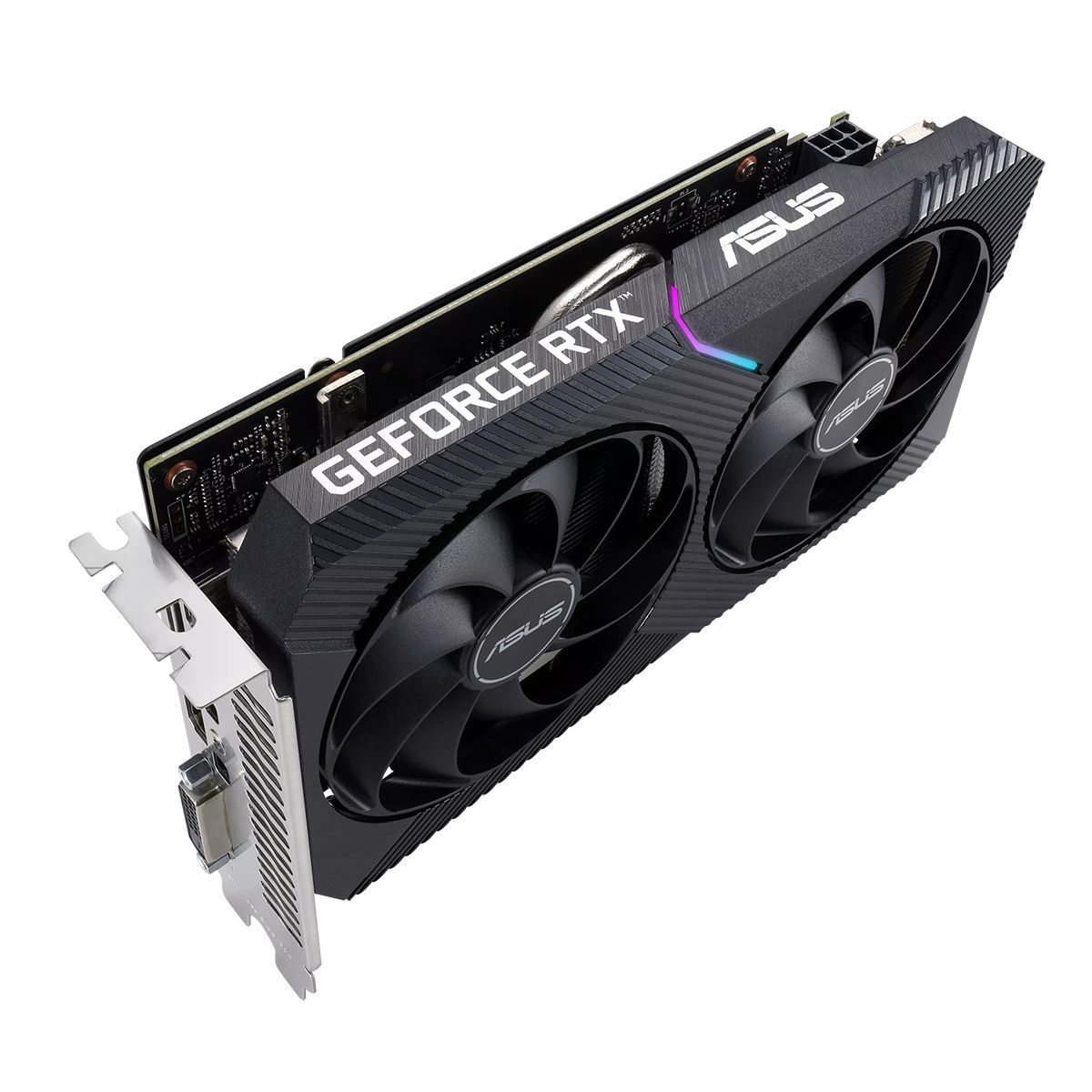 Видеокарта ASUS DUAL-RTX3050-O8G-V2 /RTX3050,DVI,HDMI,DP,8G,D6
