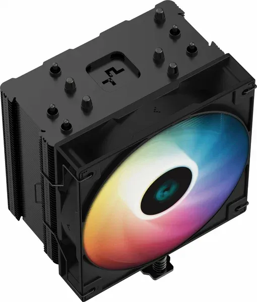 Кулер для процессора DEEPCOOL AG500 BK ARGB [R-AG500-BKANMN-G-1] 115X/1700/1200/AM4/AM5